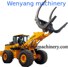 China Chinese wenyang machinery   log loader WY968J 8ton with log grapple supplier