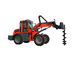 WY2500  contruction machienry 4WD  telescopic loader with earth auger supplier